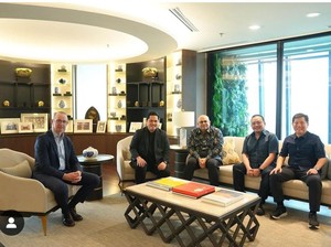 Erick Thohir Nongkrong Bareng Petinggi Walt Disney, Bahas Apa?
