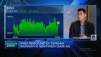 IHSG Rebound di Tengah Ramainya Sentimen Dari AS, Bisa Tembus 7.300?