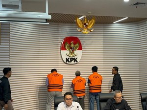 KPK Tahan 3 Tersangka Dugaan Korupsi PLTU di Sumsel