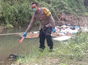 Geger Pemancing di Blitar Temukan Tas Berisi Jasad Bayi