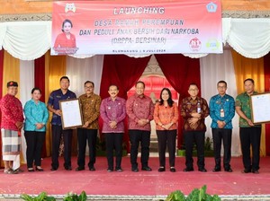 Pj Gubernur Bali Harap Tak Ada Stunting di Desa Peduli Perempuan & Anak