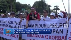 Ratusan Korban KSP Indosurya Tuntut Aset Segera Dibagikan
