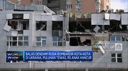 Rusia Bombardir Kota-Kota Di Ukraina, Puluhan Tewas & RS Anak Hancur
