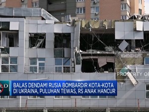 Rusia Bombardir Kota-Kota Di Ukraina, Puluhan Tewas & RS Anak Hancur