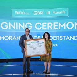 Perkuat Layanan, BRI Jalin Kerja Sama dengan Manulife Indonesia