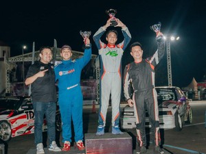 Rofbell Raih Hasil Sip di Indonesia Drift Series 2024 Kelas Pemula