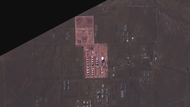 Foto satelit menunjukkan lokasi uji coba mesin rudal di kompleks Khojir, dekat Teheran, Iran, dalam gambar selebaran yang diperoleh Reuters pada 5 Juli 2024. Foto satelit menunjukkan lokasi uji coba mesin rudal di kompleks Khojir, dekat Teheran, Iran, dalam gambar selebaran yang diperoleh Reuters pada 5 Juli 2024. (Planet Labs PBC and Middlebury Institute of International Studies at Monterey, James Martin Center for Nonproliferation Studies/Handout via REUTERS)