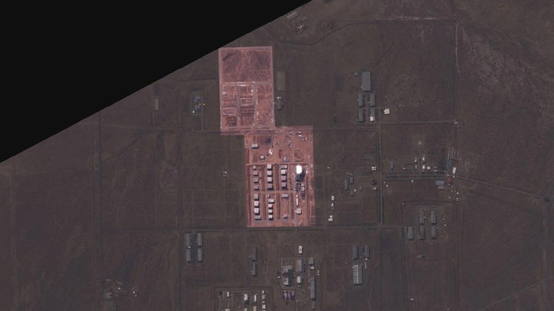 Foto satelit menunjukkan lokasi uji coba mesin rudal di kompleks Khojir, dekat Teheran, Iran, dalam gambar selebaran yang diperoleh Reuters pada 5 Juli 2024. (Planet Labs PBC and Middlebury Institute of International Studies at Monterey, James Martin Center for Nonproliferation Studies/Handout via REUTERS)