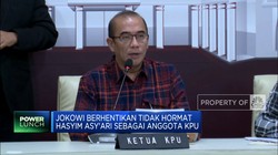 Video: Jokowi Berhentikan Tidak Hormat Hasyim Asy'ari Dari Anggota KPU