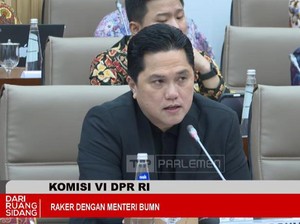 Erick Thohir Rapat Bareng DPR Bahas Suntikan Rp 44,24 T buat BUMN
