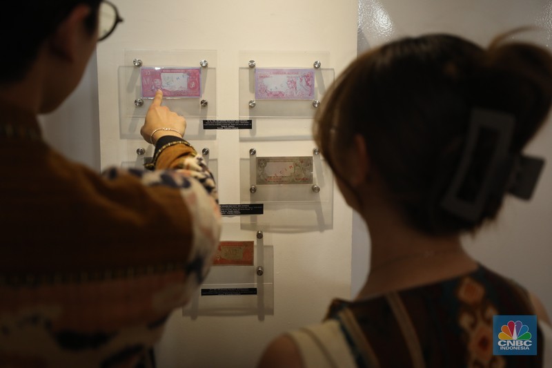 Pameran temporer Museum Bank Indonesia dengan nama D'Commentry (The Comunication and Education on Numismatic History) dengan tema 