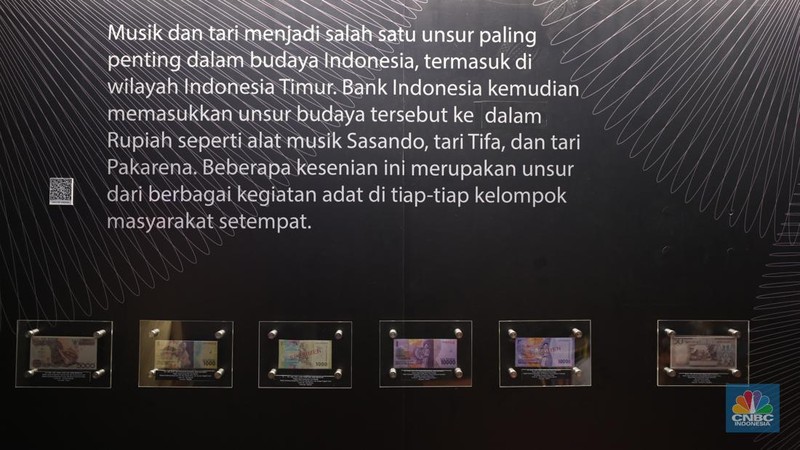 Pameran temporer Museum Bank Indonesia dengan nama D'Commentry (The Comunication and Education on Numismatic History) dengan tema 
