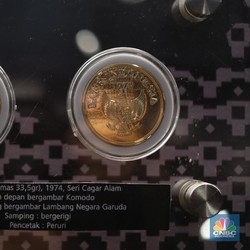 Deretan Uang Kuno di Pameran Temporer Museum Bank Indonesia