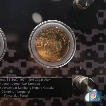 Deretan Uang Kuno di Pameran Temporer Museum Bank Indonesia