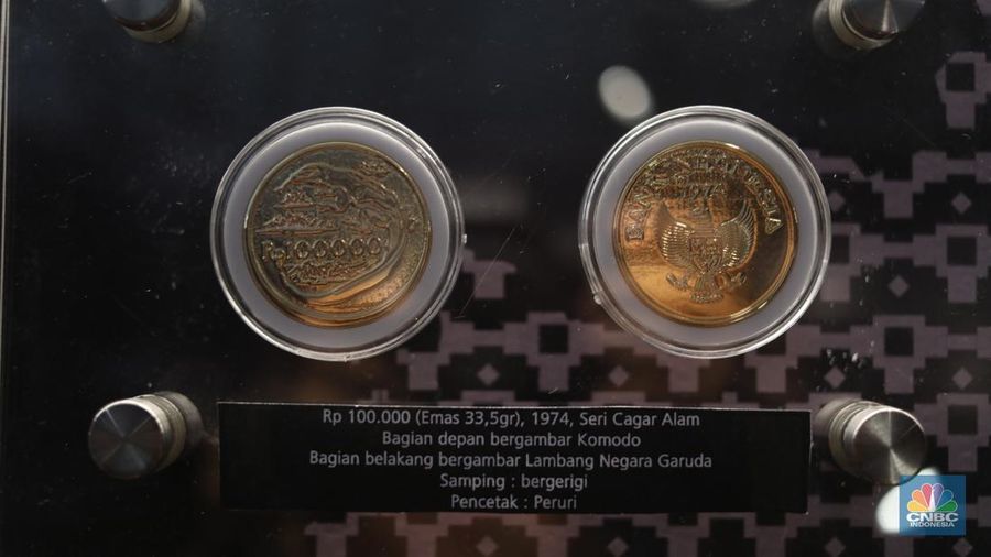 Pameran temporer Museum Bank Indonesia dengan nama D'Commentry (The Comunication and Education on Numismatic History) dengan tema 