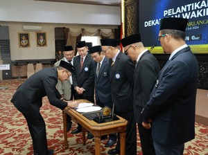 Digelar Tertutup, Prof BUS Dilantik Lagi Jadi Dekan FK Unair