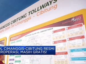 Video: Tol Cimanggis-Cibitung Resmi Beroperasi, Masih Gratis!