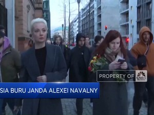 Video: Rusia Buru Janda Pemimpin Oposisi Alexei Navalny