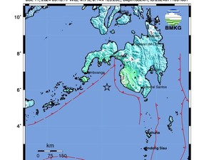 Gempa Bumi Terkini M 7,0 Guncang Tahuna Sulut!
