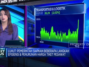 IHSG Ngegas Hingga Jurus Pemerintah Turunkan Harga Tiket Pesawat