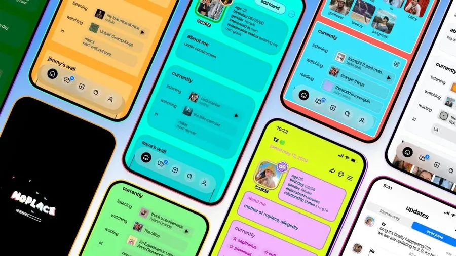 Aplikasi media sosial Noplace yang dirancang tidak menggunakan algoritma.