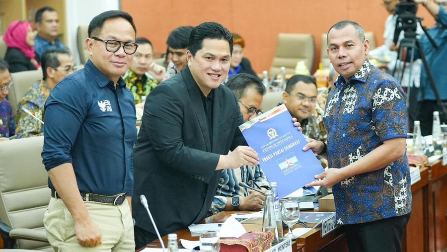 Menteri BUMN Rapat Kerja DENGAN Komisi VI DPR RI. (Dok. Kementerian BUMN)