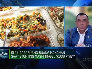 RI 'Juara' Buang Makanan Saat Angka Stunting Masih Tinggi, Solusinya?