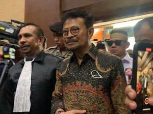 Mantan Menteri Pertanian Syahrul Yasin Limpo Divonis 10 Tahun Penjara