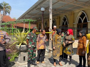 Bupati Klaten Kunjungi Sekolah-Kediaman Ketua OSIS SMAN 1 Cawas