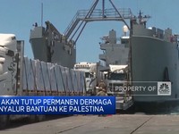 Video: AS Akan Tutup Permanen Dermaga Penyalur Bantuan ke Palestina