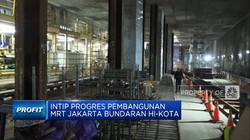 Video: Intip Progres Pembangunan MRT Jakarta Bundaran HI-Kota