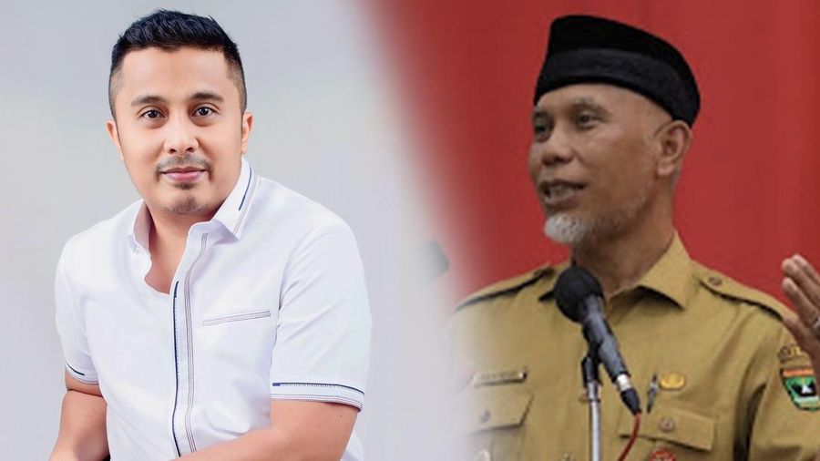 Foto Kolase Pasangan Mahyeldi dan Vasko untuk maju sebagai Cagub dan Cawagub Sumbar di Pilkada 27 November 2024. (Dok. PKS dan Instagram @vasco_ruseimy)