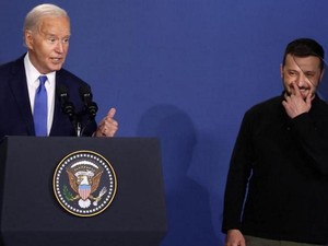 Biden Salah Sebut Presiden Ukraina Putin, Padahal Zelensky di Sampingnya