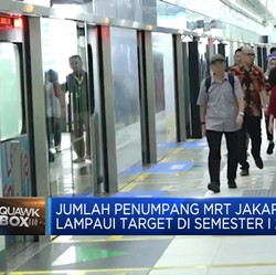 Video: Jumlah Penumpang MRT Jakarta Lampaui Target di Semester I 2024