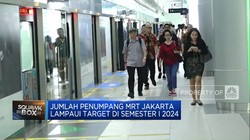 Video: Jumlah Penumpang MRT Jakarta Lampaui Target di Semester I 2024