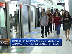 Video: Jumlah Penumpang MRT Jakarta Lampaui Target di Semester I 2024
