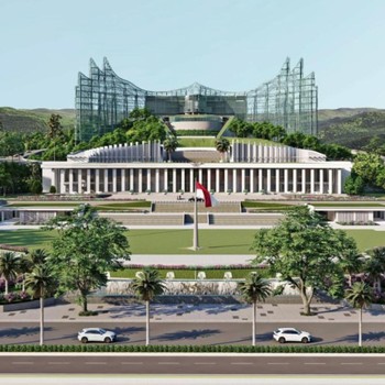 Intip Foto Udara Istana Presiden & Lapangan Upacara IKN Terbaru