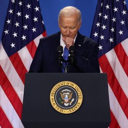 Biden Beri Peringatan ke Israel di Jumpa Pers Gedung Putih