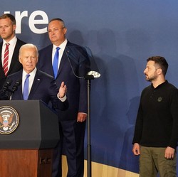 Detik-Detik Biden Sebut Zelensky 