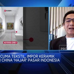 Tak Cuma Tekstil, Keramik Dari China
