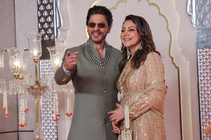 John Cena berpose di karpet merah pada hari pernikahan Anant Ambani dan Radhika Merchant di Mumbai, India, 12 Juli 2024. John Cena berpose di karpet merah pada hari pernikahan Anant Ambani dan Radhika Merchant di Mumbai, India, 12 Juli 2024. (REUTERS/Francis Mascarenhas)