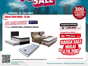 Banjir Diskon di Transmart Full Day Sale, Beli Tempat Tidur Cuma Segini