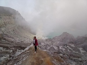 Seorang Pendaki Dilaporkan Hilang di Puncak Gunung Ijen