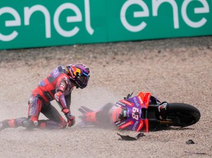Jorge Martin Disebut Tak Tahan dengan Tekanan Bagnaia di Sachsenring