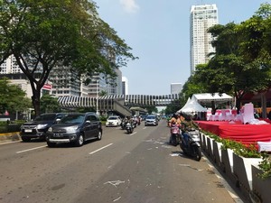 Sudirman Loop Selesai, Lalin Bundaran HI-Senayan Kembali Dibuka