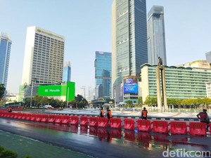 Ada Sudirman Loop, Lalin Bundaran HI-Senayan Ditutup Pagi Ini