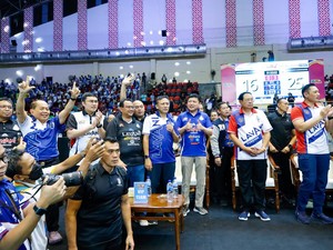 Nonton Bareng SBY, Syarief Hasan Puji Jakarta LavAni ke Grand Final Proliga
