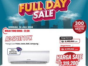 Mau Beli AC Baru? Ada Diskon Gede di Transmart Full Day Sale!