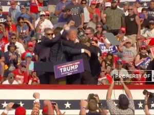 Video: Detik-Detik Trump Ditembak Saat Kampanye di Pennsylvania
