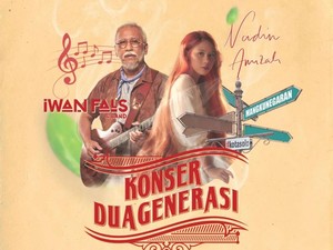 Konser Dua Generasi Iwan Fals dan Nadin Amizah di Pengetan Kamardikan